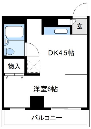 アベニール伊勢原の物件間取画像